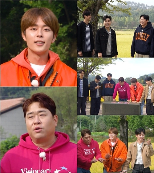 배우 유선호가 1박 2일 제작진을 향해 치밀한 질문을 던진다. 사진 = KBS