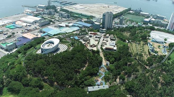 [울산=뉴시스]울산 남구 장생포 고래문화특구 전경. (사진=울산 남구 제공) photo@newsis.com *재판매 및 DB 금지