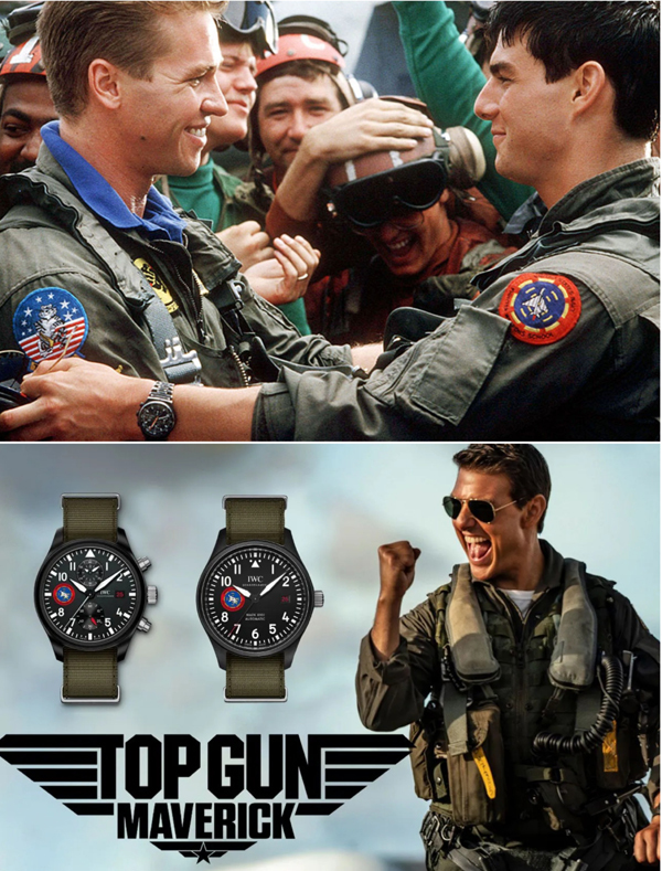 영화 '탑건 시리즈'를 보다보면 IWC 시계를 심심찮게 볼 수 있다.