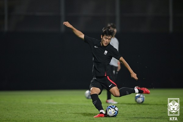 김명준 한국 U17 대표팀. 대한축구협회 제공