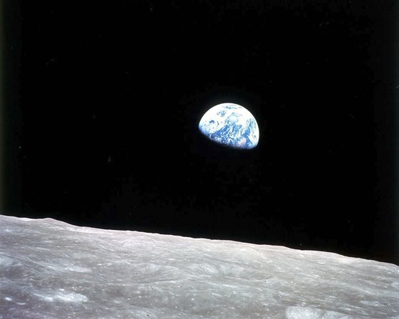 ‘아폴로 8호’가 찍은 ‘지구돋이’(Earthrise) 사진 NASA/EPA=연합뉴스