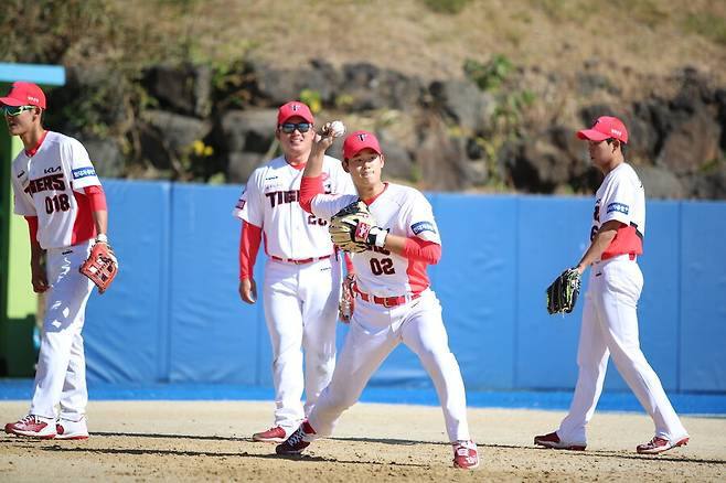 ▲ 올해 퓨처스리그에서 많은 경기에 나간 정해원은 그 과정에서 얻은 것을 바탕으로 내년을 조준하고 있다 ⓒKIA타이거즈