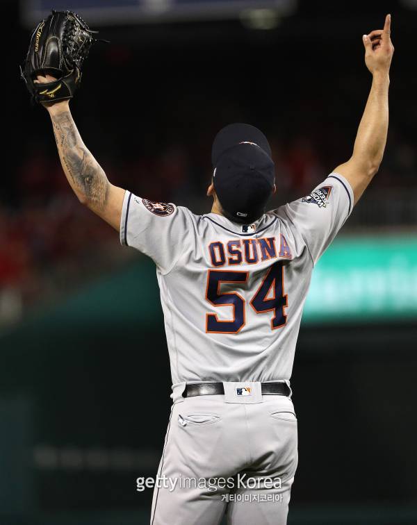 휴스턴 애스트로스 시절의 로베르토 오수나. 게티이미지