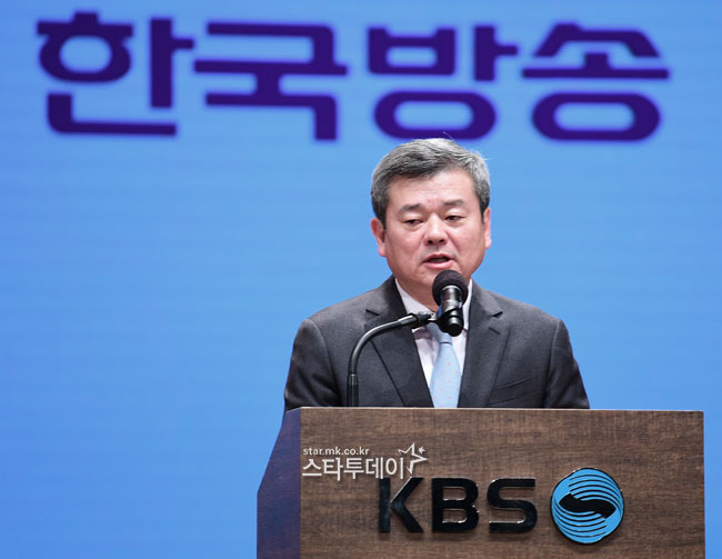 박민 KBS 사장이 14일 대국민 기자회견을 열었다. 유용석 기자