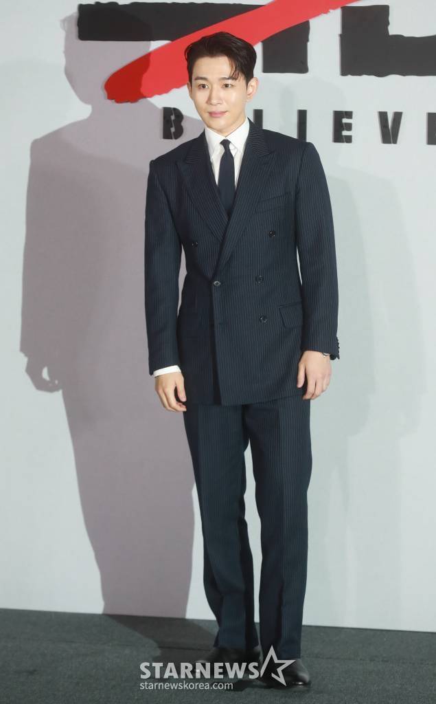 배우 오승훈이 14일 오전 서울 CGV용산아이파크몰에서 진행된 넷플릭스 영화 '독전2'(감독 백종열) 제작발표회에 참석해 포즈를 취하고 있다.  용산역에서 벌인 지독한 혈투 이후, 여전히 이선생을 쫓는 원호(조진웅 분)와 사라진 락(오승훈 분), 다시 나타난 브라이언(차승원 분)과 사태 수습을 위해 중국에서 온 큰칼(한효주)의 독한 전쟁을 그린 범죄 액션 영화 '독전2'는 오는 17일 공개된다. /2023.11.14 /사진=이동훈