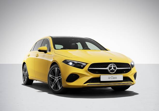 메르세데스-벤츠 더 뉴 A클래스 해치백.