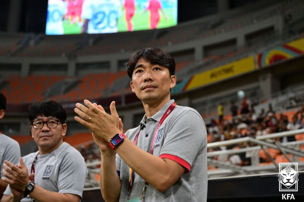 변성환 대한민국 U-17 축구대표팀 감독. 사진=대한축구협회