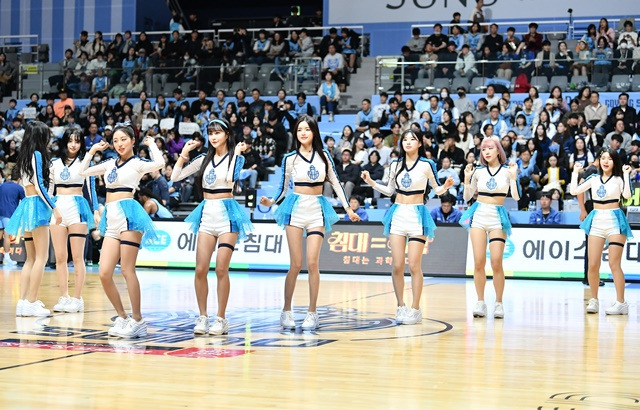 고양 소노 치어리더. /사진=KBL 제공