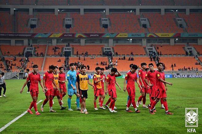 ▲ U-17 대표팀 ⓒ 대한축구협회