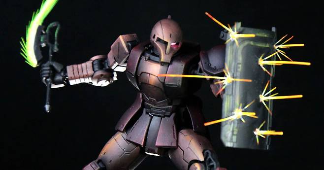 CharZaku I - painted by HealingPla