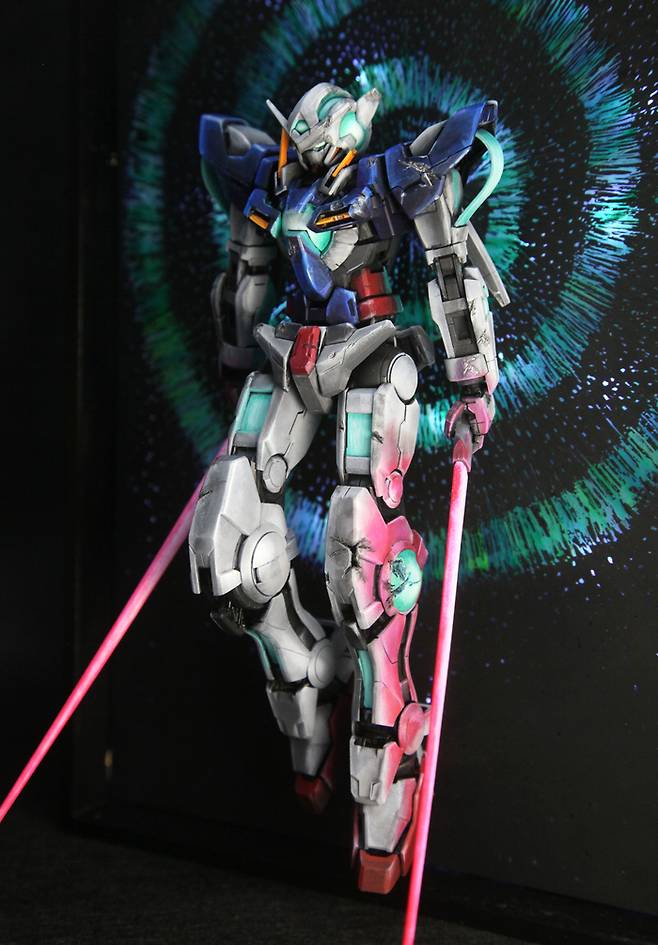 Exia -  painted by HealingPla