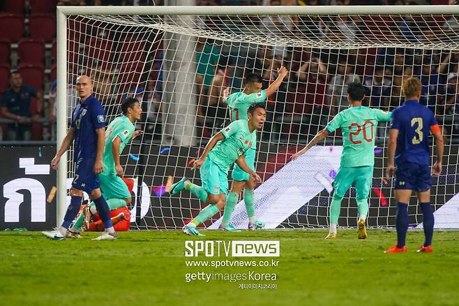 ▲ 중국이 태국을 잡고 북중미 월드컵 예선 첫 경기를 승리로 장식했다