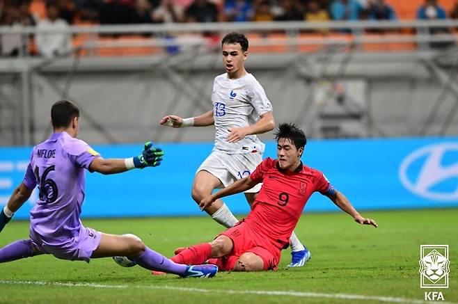 ▲ 변성환호의 U-17 월드컵 16강 진출 가능성이 사라졌다 ⓒ 대한축구협회