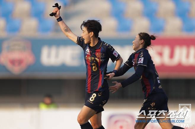 김윤지 쐐기골 사진출처=KFA