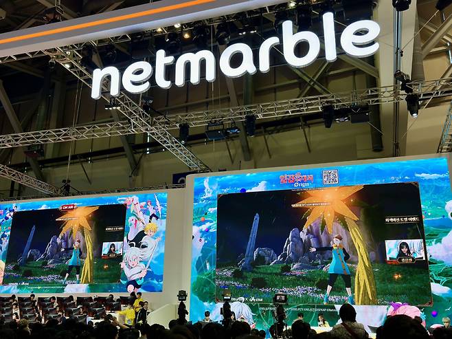 Netmarble holds a showcase of "The Seven Deadly Sins: Origin," featuring collaborations with renowned gaming influencers and live-streaming personalities. (Moon Joon Hyun / The Korea Herald)