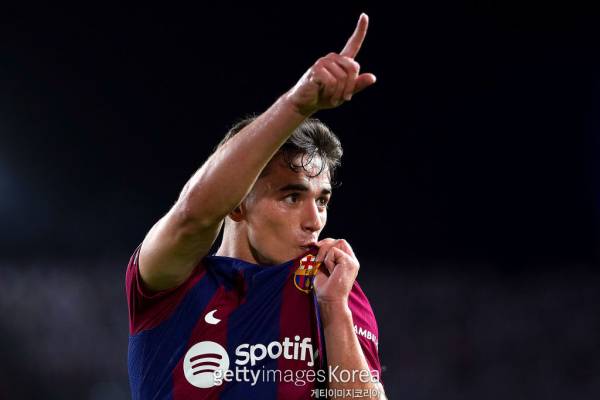 바르셀로나 미드필더 파블로 가비. 사진=게티이미지