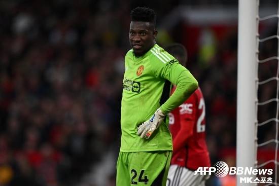 맨체스터 유나이티드의 수호신 안드레 오나나가 쓰러졌다. 사진=AFPBBNews=News1