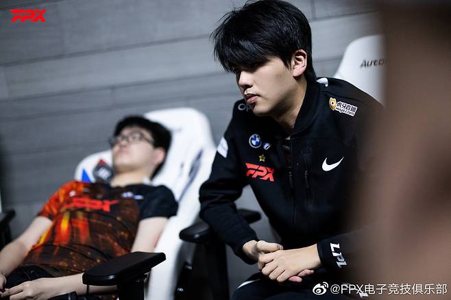 사진=펀플러스 피닉스(FPX) 공식 웨이보, 케어(좌)와 LWX(우)