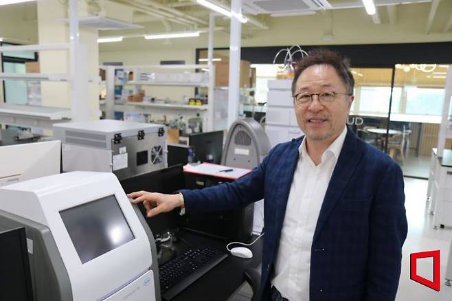 천병년 우정바이오 대표 [사진=이춘희 기자]