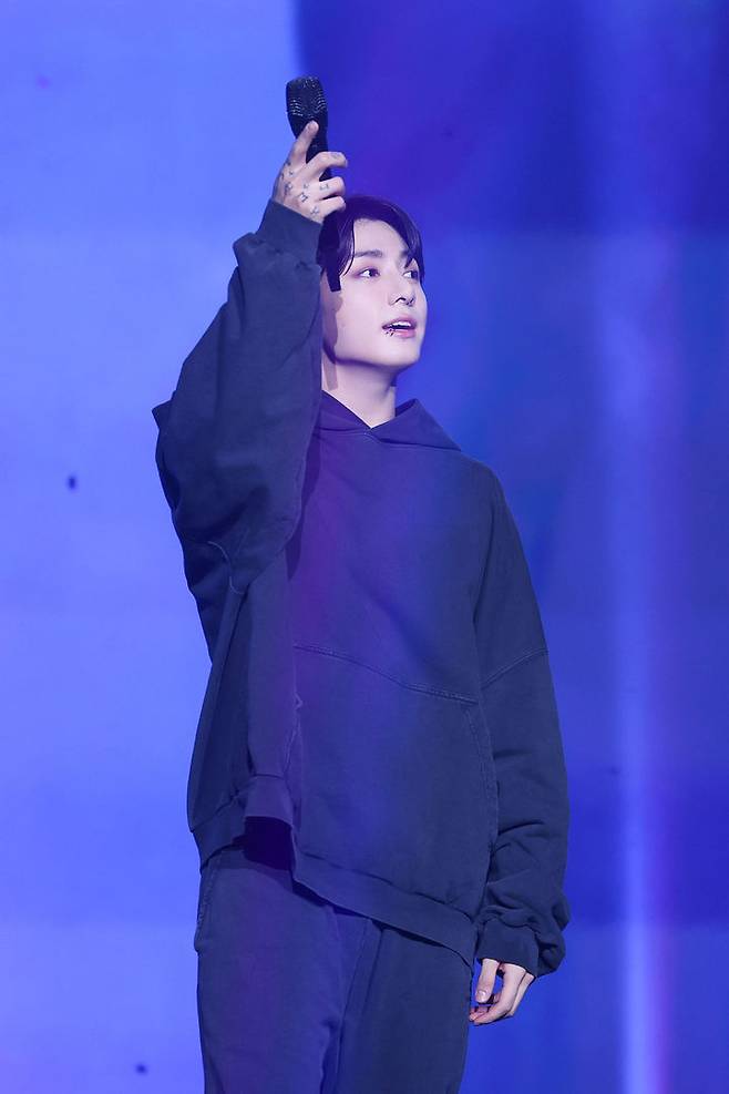 [서울=뉴시스] 방탄소년단 정국 팬쇼케이스 현장. (사진 = 빅히트 뮤직 제공) 2023.11.21. photo@newsis.com *재판매 및 DB 금지