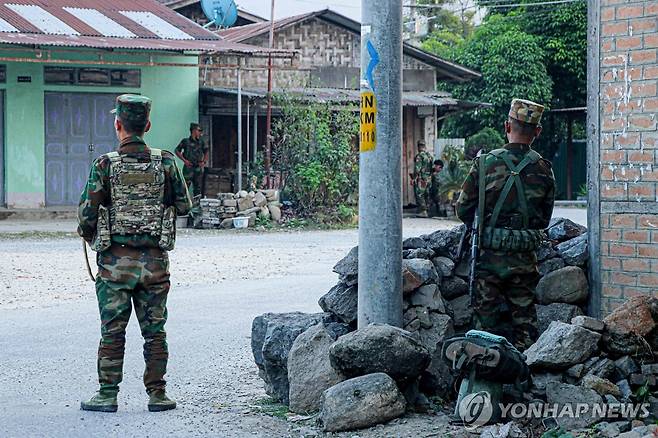 미얀마 소수민족 무장단체 [AFP 연합뉴스 자료사진. 재판매 및 DB 금지]