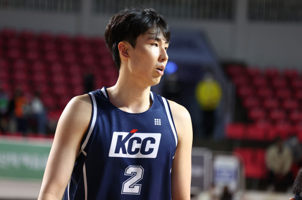 사진은 지난 2021~22시즌 중 송교창의 모습. 사진=KBL