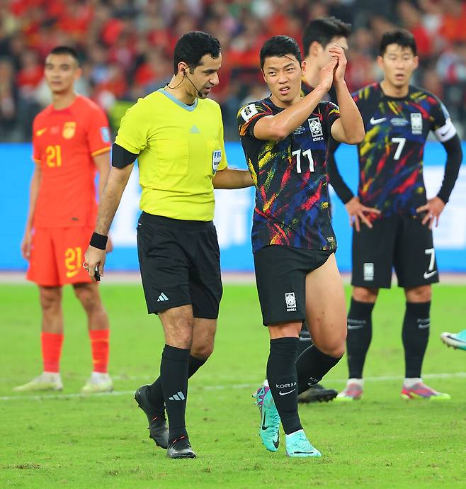 ▲ 중국에 3-0으로 승리한 축구대표팀, 손흥민이 2골 1도움을 해냈고 정승현도 1골을 넣었다. ⓒ연합뉴스