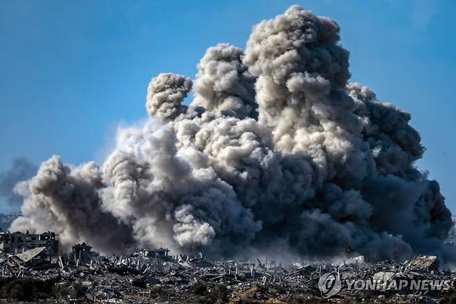 하마스 "이스라엘과 4일간 가자 적대행위 중지 합의" [AFP=연합뉴스]