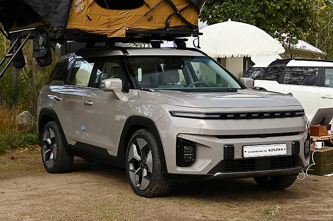 KG 모빌리티 토레스 EVX. 김학수 기자