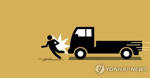 트럭 교통사고 [연합뉴스]