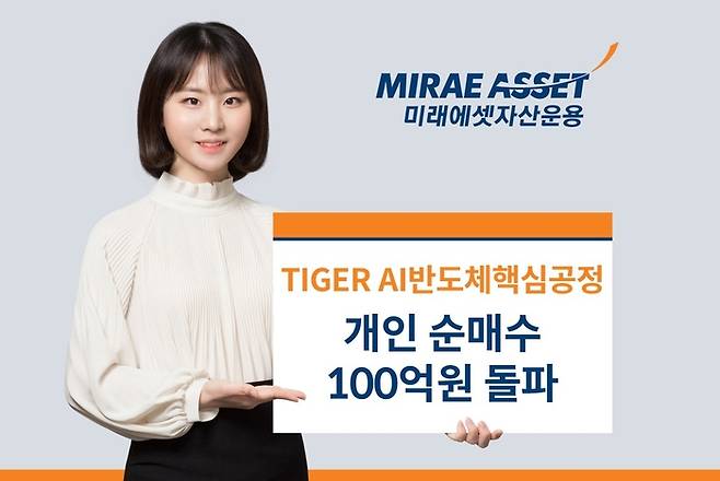 미래에셋자산운용은 ‘TIGER AI반도체핵심공정 ETF’