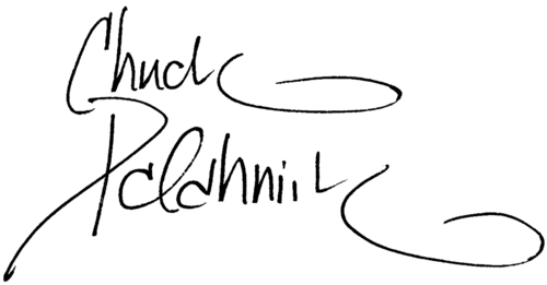 척 팔라닉이 직접 남긴 사인. [Goethe3]