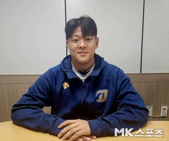 마산야구장에서 만난 김휘건은 NC의 가장 위대한 투수로 남고 싶다는 당찬 목표를 내걸었다. 사진(마산)=이한주 기자