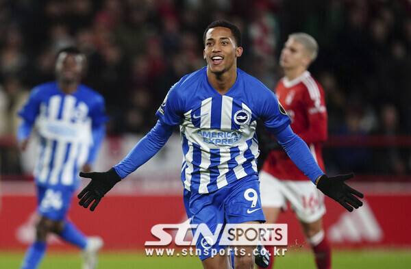 브라이턴 앤 호브 앨비언 공격수 주앙 페드루. 사진┃뉴시스/AP