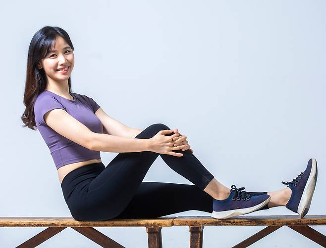 이정윤씨는 “한번 마른 몸이 돼 보는 건 의미 없다. 즐겁고 지속 가능하며 오랫동안 실천할 수 있는 방식으로 감량해야 한다”고 했다./이신영 영상미디어 기자