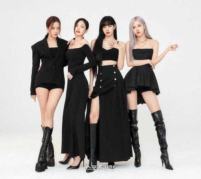 그룹 블랙핑크. YG엔터테인먼트 제공
