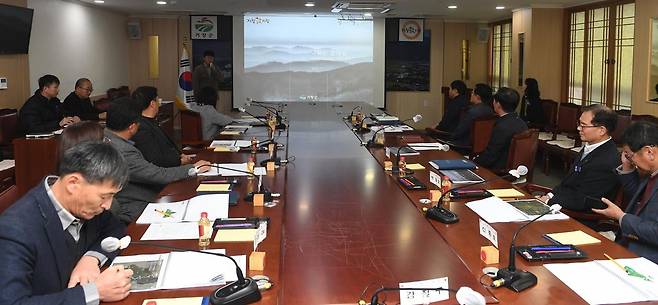 덕유산 둘레길 조성사업 최종보고회 [경남 거창군 제공. 재판매 및 DB 금지]