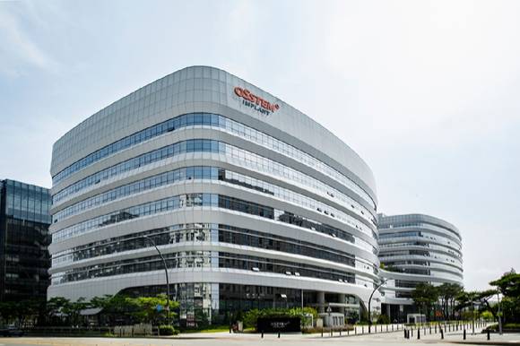 오스템임플란트가 호실적을 기록했다. 사진은 오스템임플란트 본사. [사진=오스템임플란트]