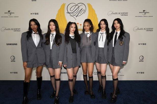 미국 최대 음반 유통사 리퍼블릭 레코즈 산하 게펜 레이블과 합작해 제작한 미국 현지 걸그룹 ‘캣츠아이’가 내년 정식 데뷔한다. 사진|하이브x게펜레이블