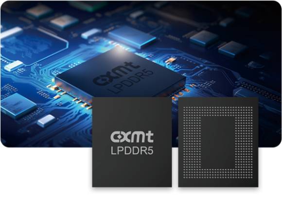 창신메모리테크놀로지(CXMT) 'LPDDR5' 제품 이미지. [사진=CXMT 홈페이지]