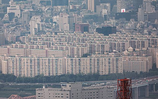 서울 강남구 압구정동 아파트 일대 전경. 매경DB