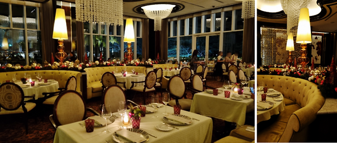 솔레어 리조트 ‘피네스트라’ 식당 / 사진=김혜성 여행+ 기자