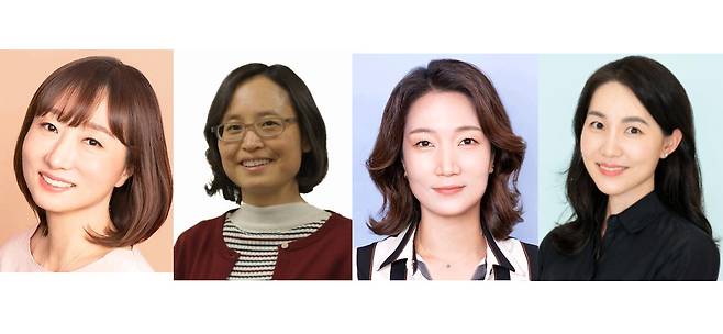 삼성전자 정혜순(왼쪽부터) 부사장, 전신애 부사장, 송문경 상무, 이영아 상무. [삼성전자 제공]