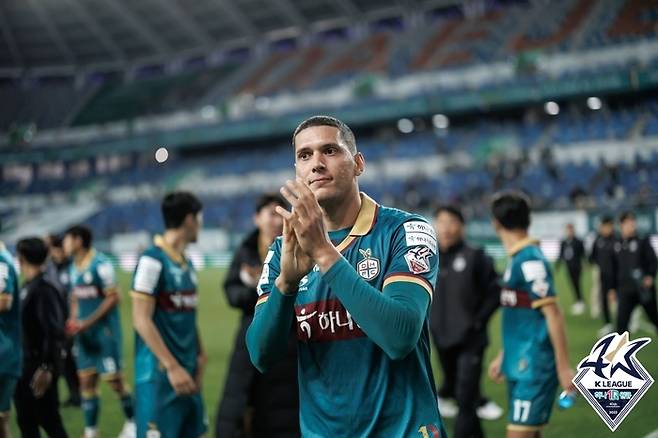 티아고. 제공 | 한국프로축구연맹