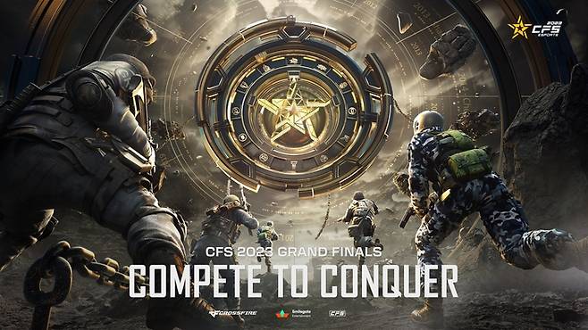 ‘크로스파이어’ e스포츠 세계 최고 권위의 대회 ‘CFS 2023 그랜드 파이널’ 개막 이미지. 사진 | 스마일게이트