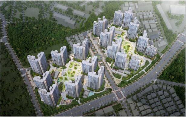 충북 청주시 서원구에서 12월 분양 예정인&nbsp;‘청주 동일하이빌 파크레인 2단지’의 조감도.&nbsp;㈜동일토건 제공