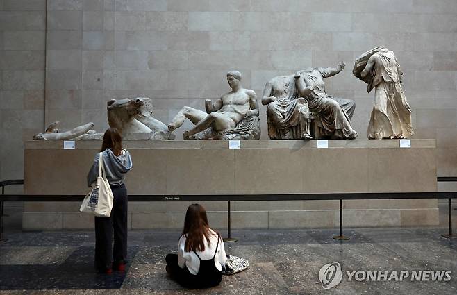 파르테논 마블스 [로이터 연합뉴스 자료사진.제공. 재판매 및 DB 금지]