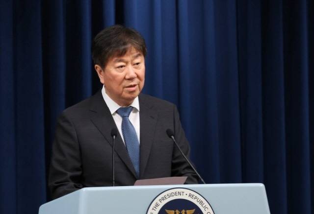 ▲ 김대기 비서실장. 사진/대통령실 제공