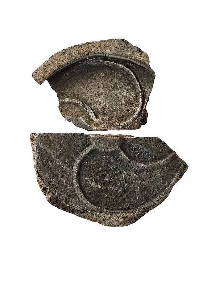 [서울=뉴시스] 건물지 출토 파문 수막새 (사진=문화재청 제공) 2023.12.1. photo@newsis.com *재판매 및 DB 금지 *재판매 및 DB 금지