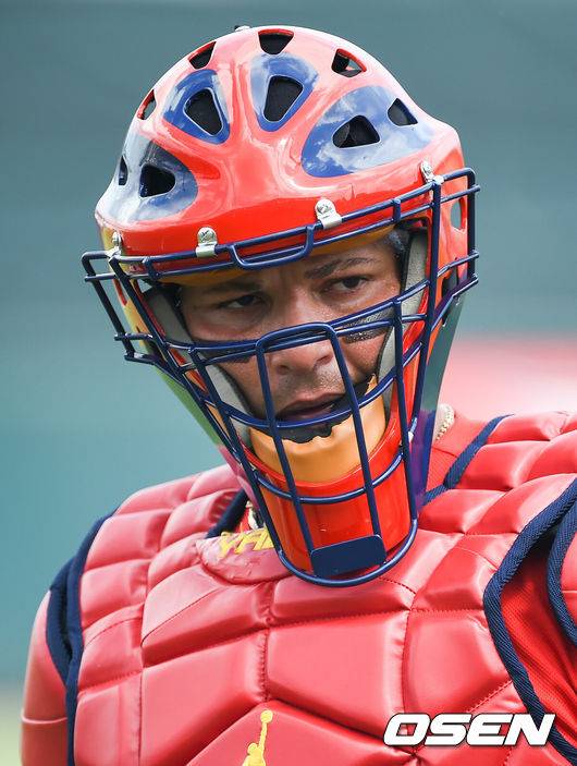 세인트루이스 시절 야디어 몰리나. /OSEN DB